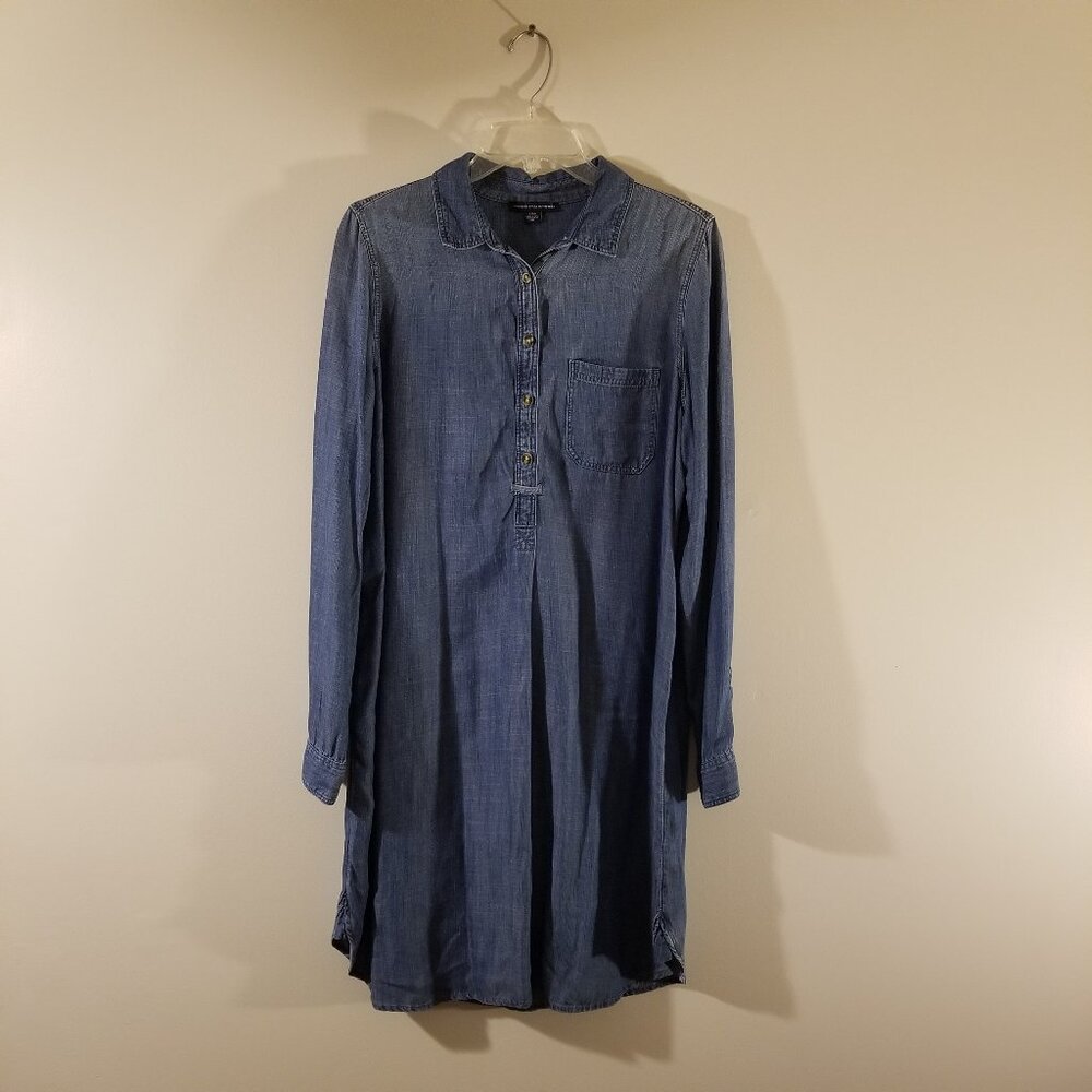 American Eagle Long Sleeve Blue Dress